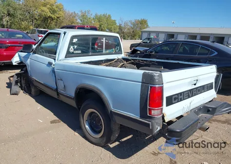 1991 Chevrolet S Truck S10 from USA, damaged, VIN 1GCCS14Z9M0126580